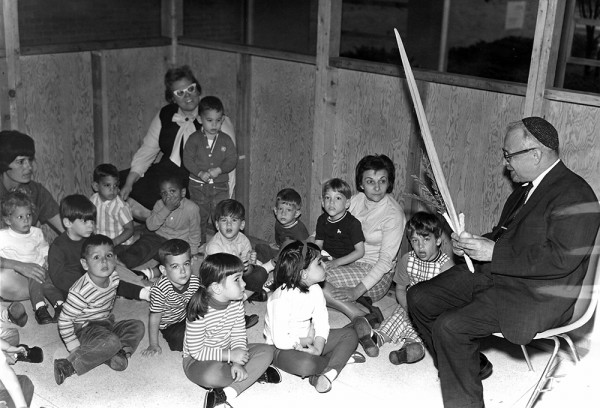 Sukkot, October 1965 at the Jewish Community Center
