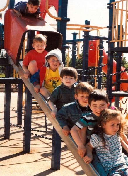 Dedicated in 1994. In a blink, 19 years have passed since the community built the playground at the Jewish Community Center in Oak Park.  