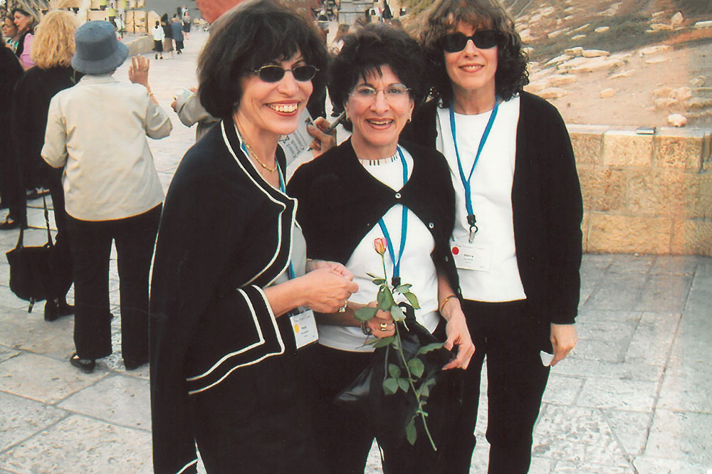(from left to right) Penny Blumenstein, Doreen Hermelin, and Nancy Grosfeld