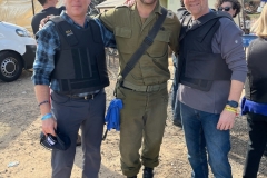 Oren Stern (center), chair of Lester Ambassadors with Rich Broder and Ron Sollish