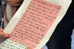 A letter from an evacuated teen from the North, now staying in the Partnership region